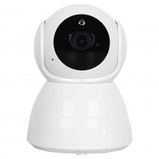 OkaeYa WiFi Pan Camera 1080P HD Infrared Home Security Surveillance Camera (White)